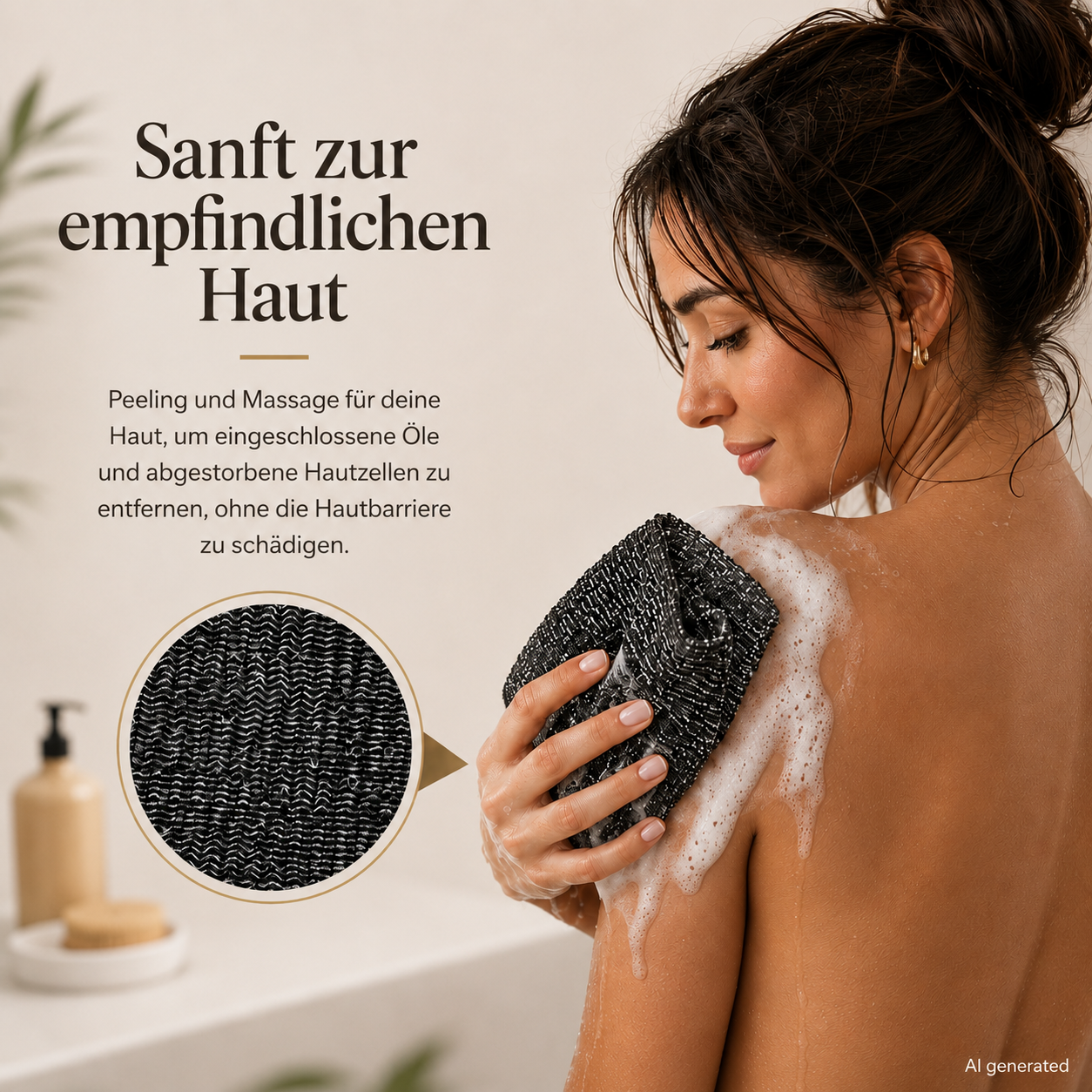YumiSilk - Japanisch inspiriertes Peelingtuch