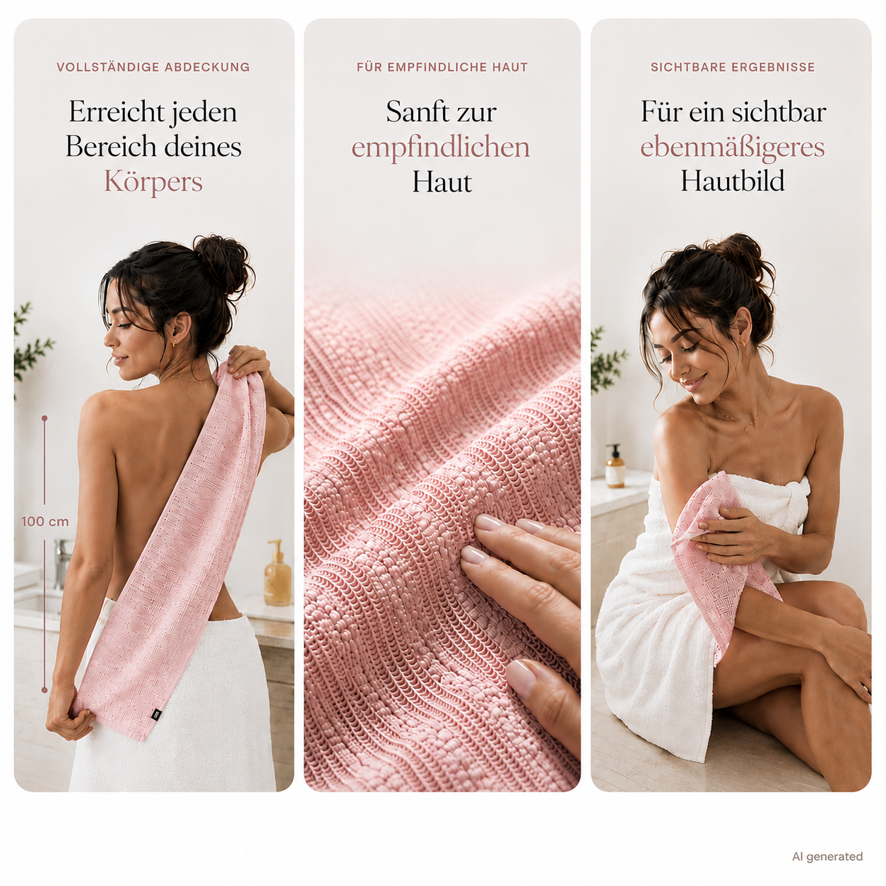 YumiSilk - Japanisch inspiriertes Peelingtuch